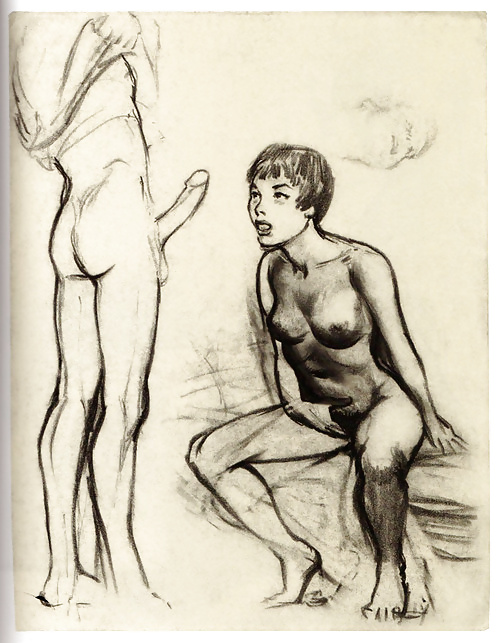 Erotic Art -  Drawings - Skizzen - Sketches - Paintings #34196258