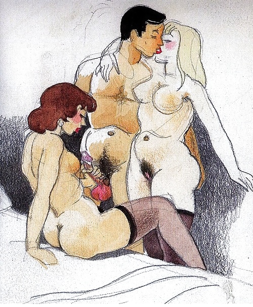Erotische Kunst - Zeichnungen - Skizzen - Skizzen - Gemälde #34196337