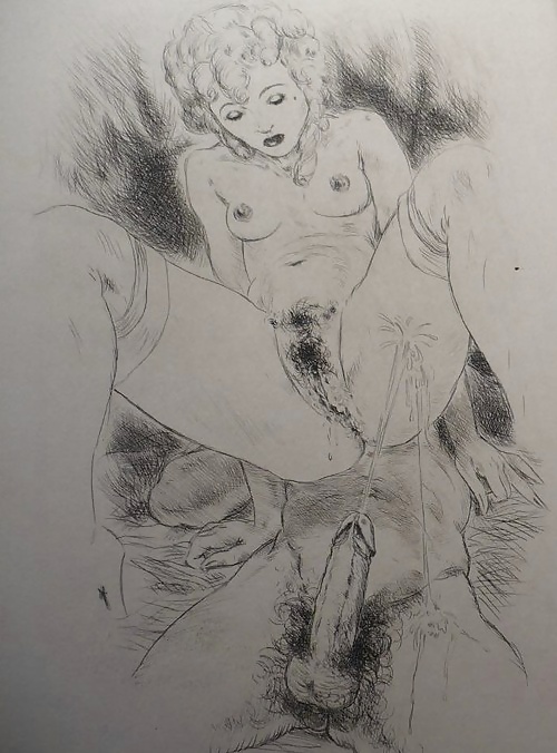 Erotische Kunst - Zeichnungen - Skizzen - Skizzen - Gemälde #34196381