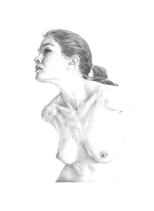 Erotische Kunst - Zeichnungen - Skizzen - Skizzen - Gemälde #34196498