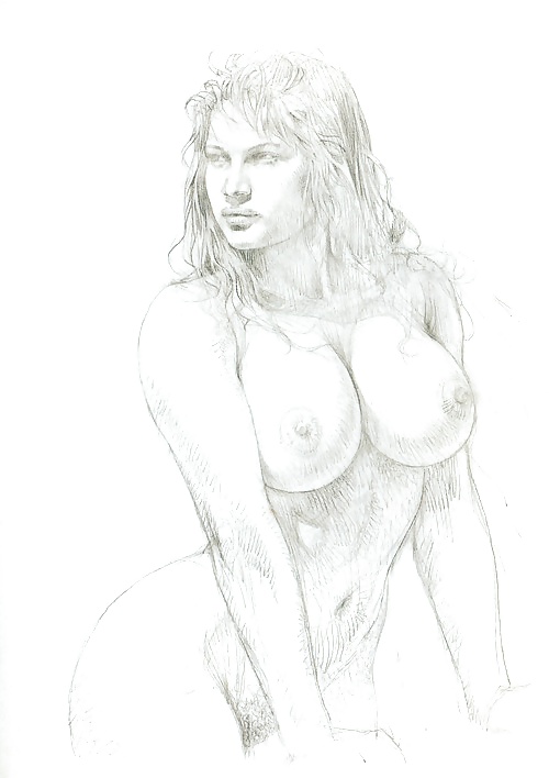 Erotic Art -  Drawings - Skizzen - Sketches - Paintings #34196535