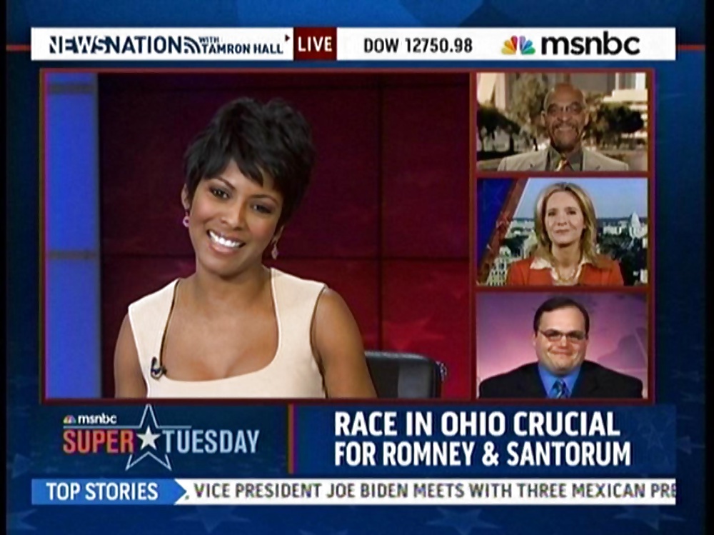 Let's Jerk Off Over ... Tamron Hall (NBC & MSNBC News) #27684964