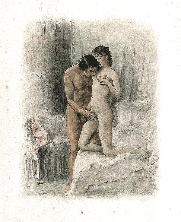 Vintage Erotic Drawings 13 #32840185