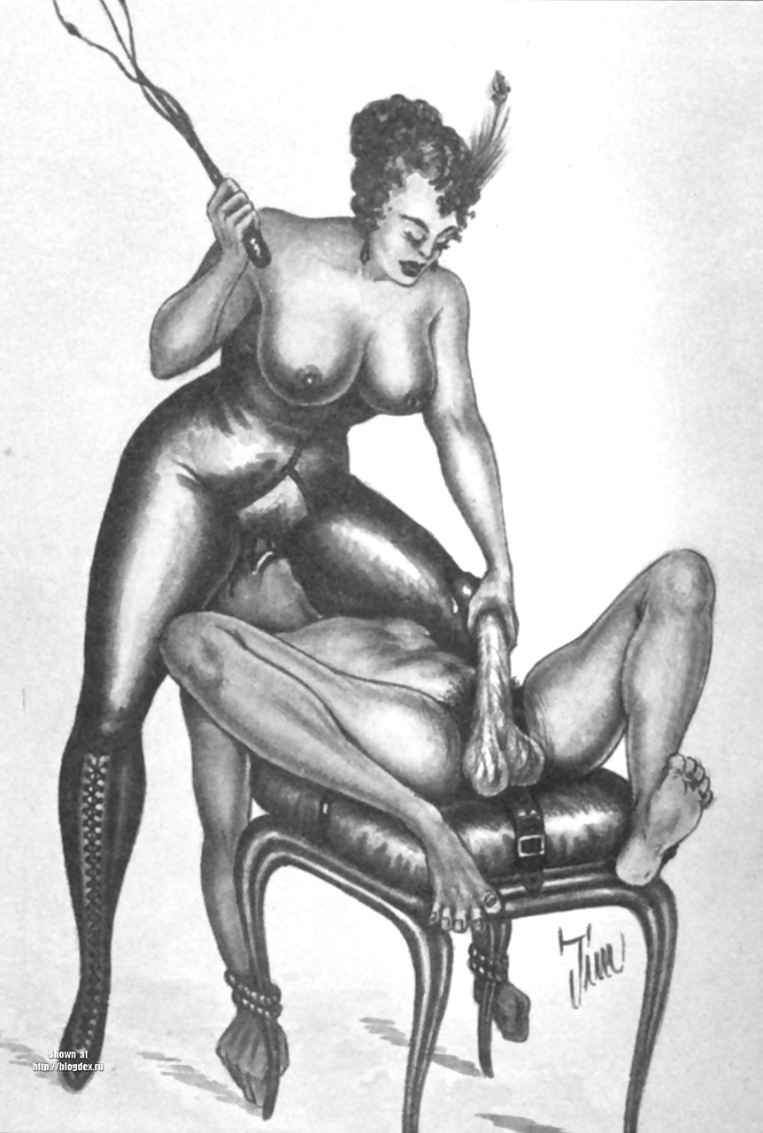 Vintage Erotic Drawings 13 #32840212