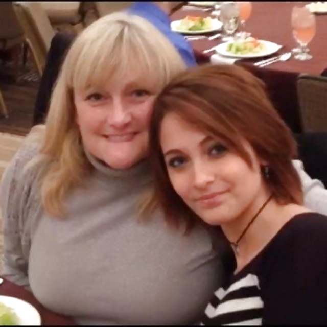 Paris Jackson, and her topless mother #23892605