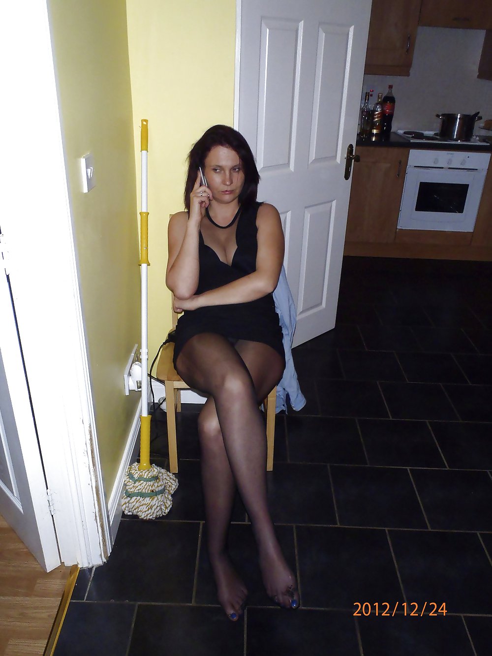 Sexy amateur in stockings and pantyhose #35826830