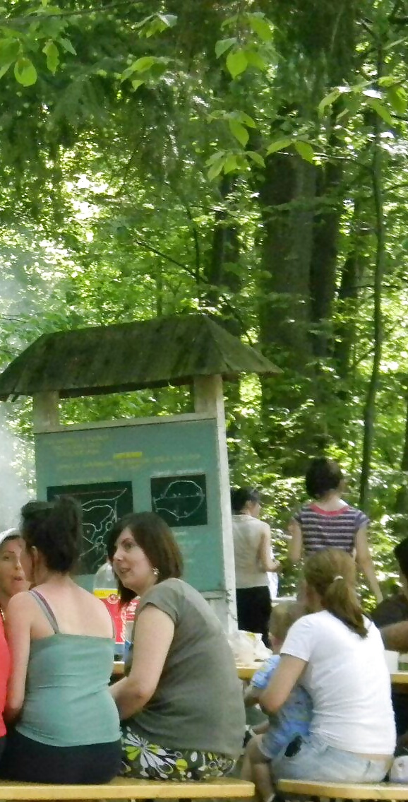 Spion Picknick Und Wald Alt + Jungen Rumänisch #25773044