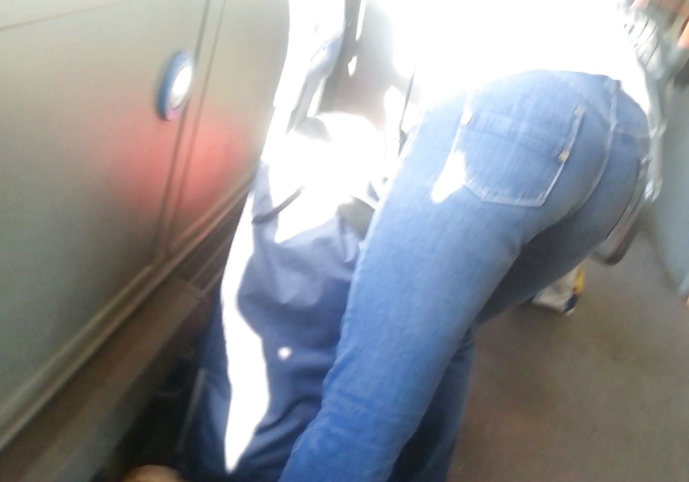 Spy sexy women old + young ass in bus and tram romanian #39522068