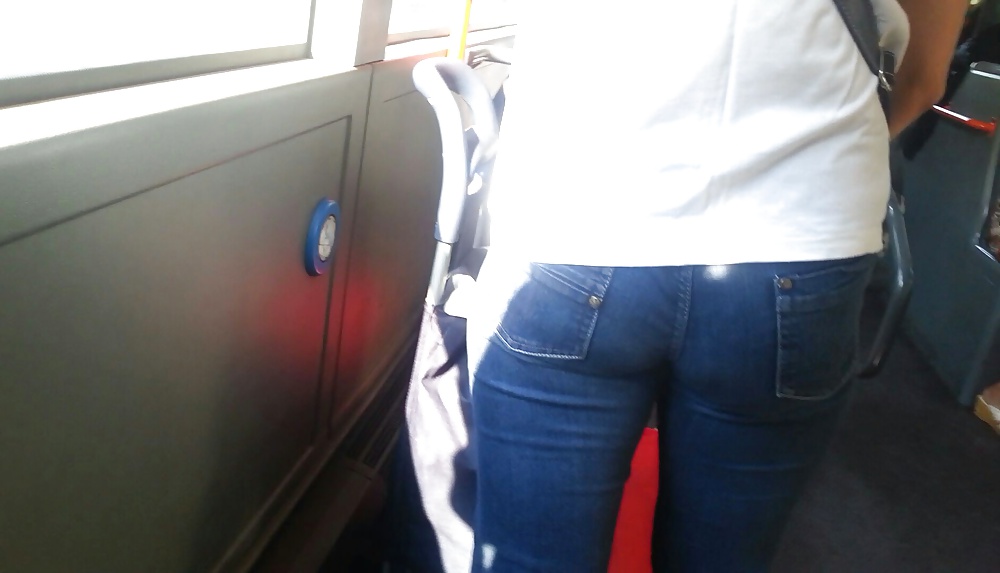 Spy sexy women old + young ass in bus and tram romanian #39522086