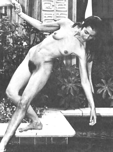 Vintage Schwarzweiss-Fotos Nackter Frauen #30610836