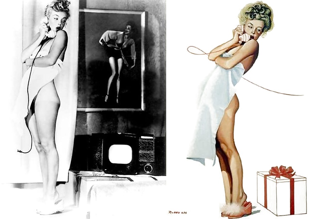 Pinup marilyn undressed by earl moran
 #35393430