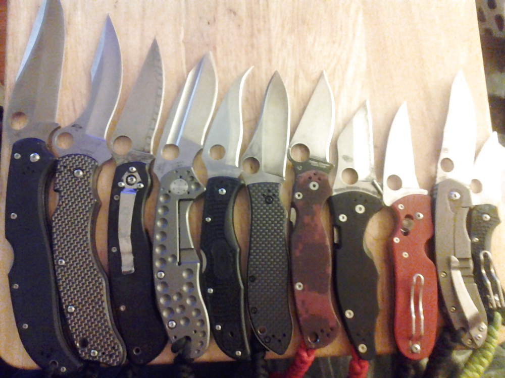 My spyderco knives  #29594849