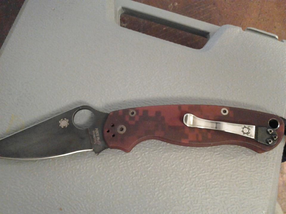 My spyderco knives  #29594898