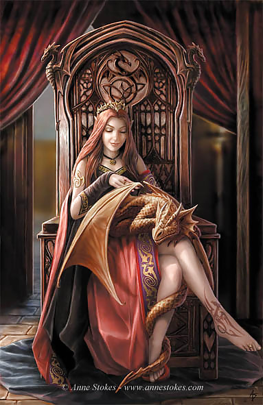 Art by Anne Stokes #25342122