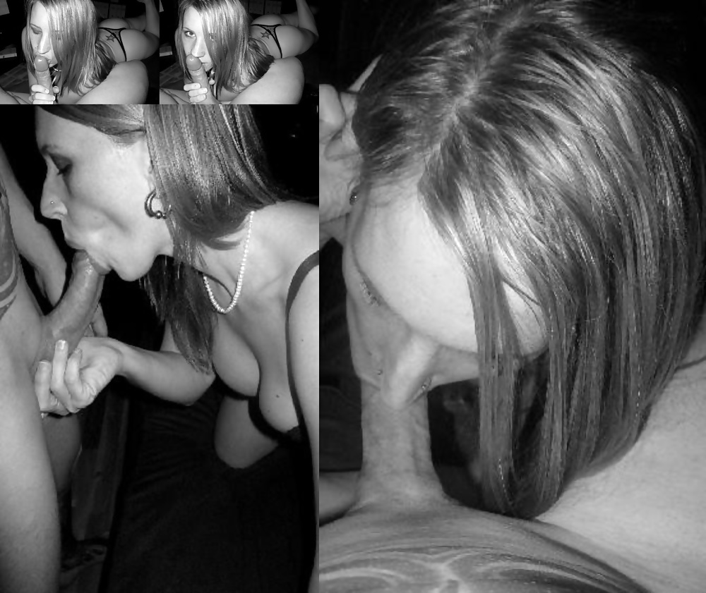 BJ-Fellatio-Head! (Teen in Black-and-White Swedish Couple) #28882349