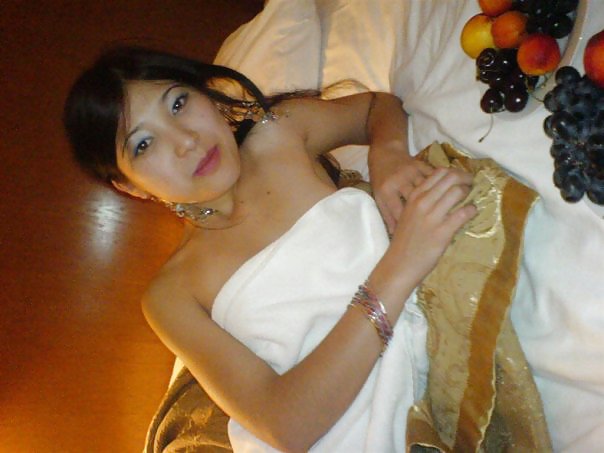 Nude Kazakh girl in hotel room #36225430