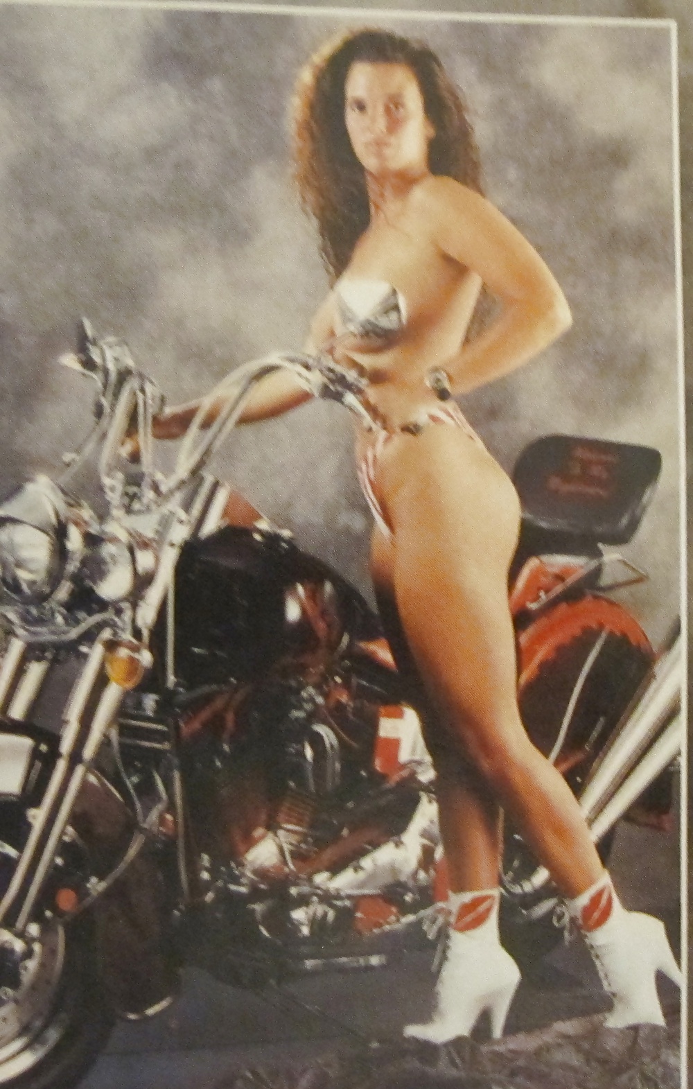 Biker Slut Nikki from Outlaw Biker Mag, 1998  #38724300