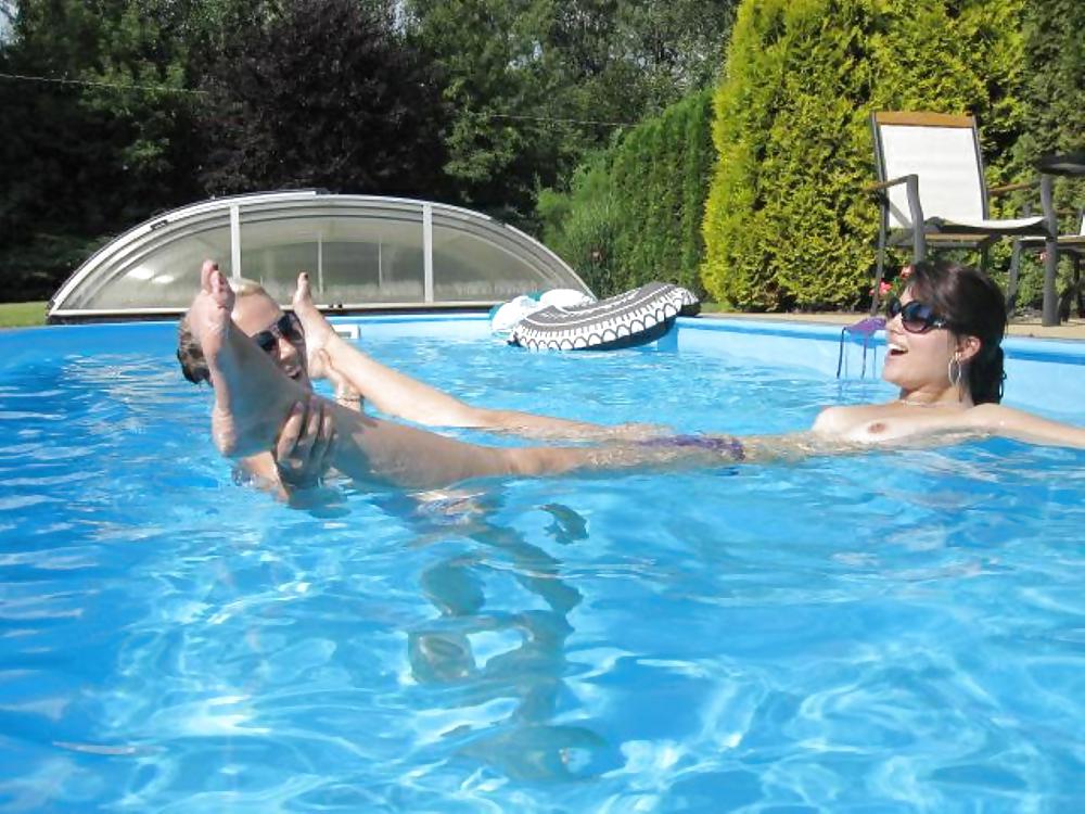 Hot Teens swimming and posing #23784719