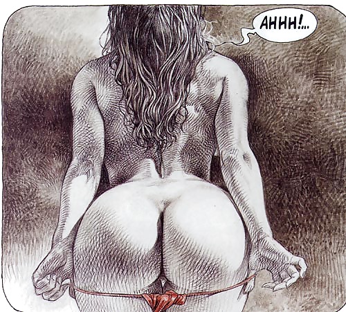 Erotic Drawings by Paolo Serpieri #32969898