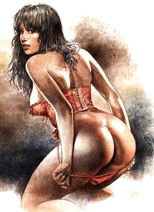 Erotic Drawings by Paolo Serpieri #32969978