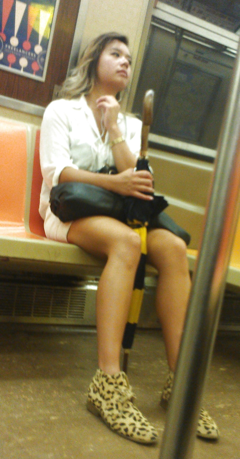 New York Subway Girls #34411179