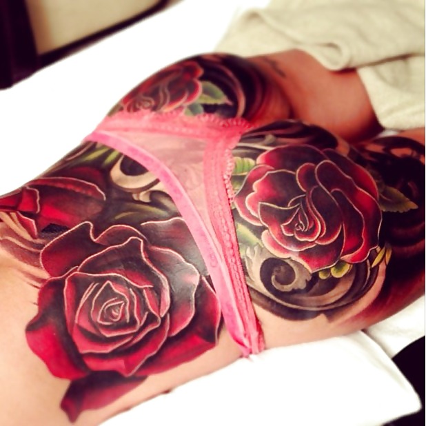 Cheryl Cole Ass Tattoo #23401866