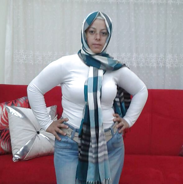 Türkisch Neuen Kleinen Turban-Hijab-Schnittstelle #34025541