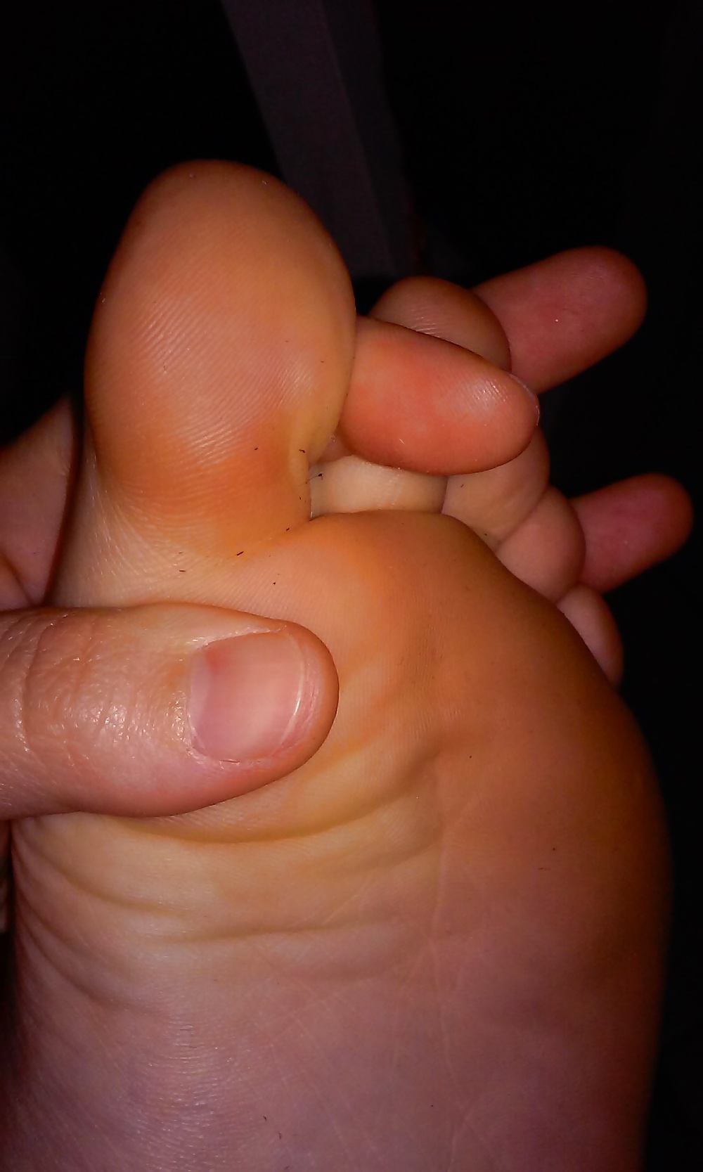 Wifes feet with a dildo #41054603