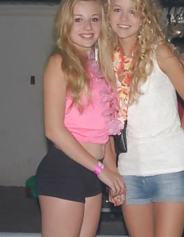 Danish teens-223-224-bra panties beach party cleavage  #27644293