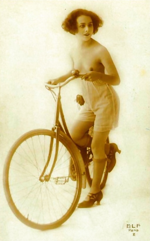 Vintage Dame & Fahrräder-num-001 #29243154