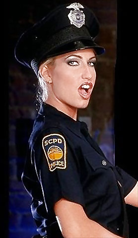 Blonde Police officer #31432016