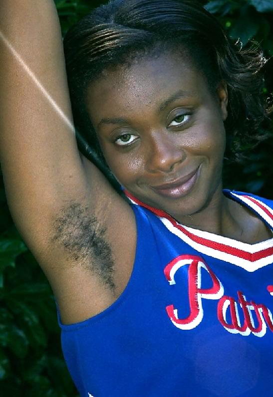 Latrese, black beauty with hairy armpits and pussy #23919670