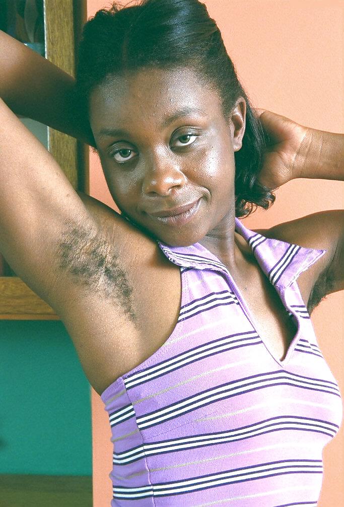 Latrese, black beauty with hairy armpits and pussy #23919693