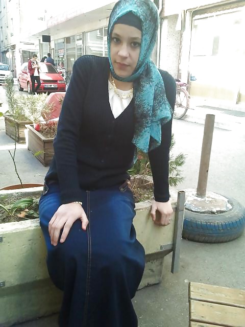 Die Schnittstelle Turbanli Türkisch Hijab Indische Sitzen #31138113