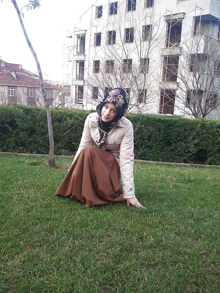 Die Schnittstelle Turbanli Türkisch Hijab Indische Sitzen #31138124