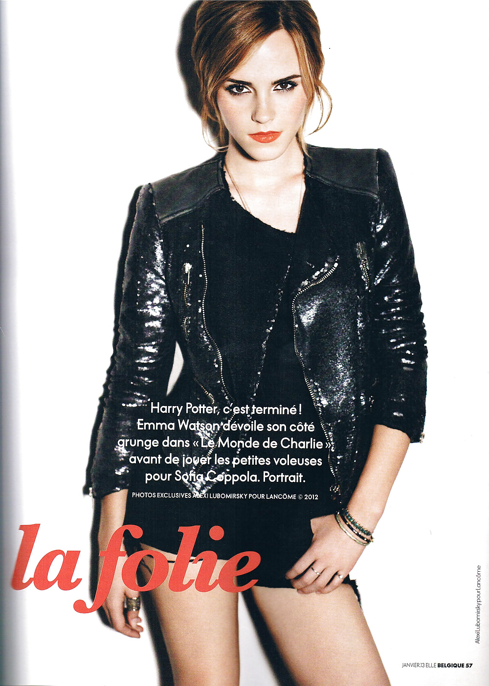 Emma Watson su elle magazine
 #39523205
