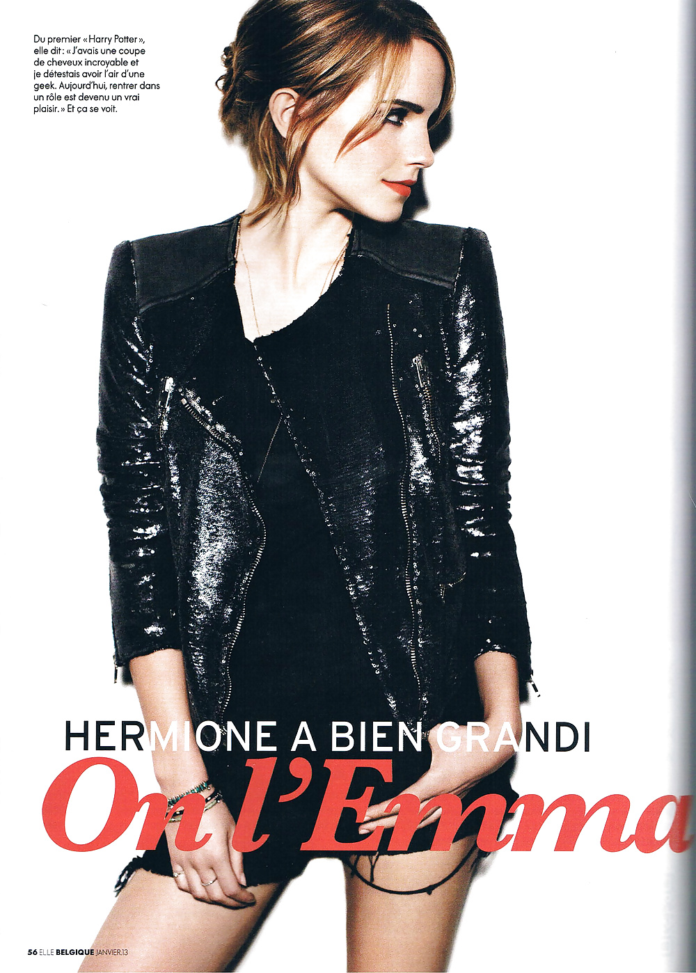 Emma Watson su elle magazine
 #39523216