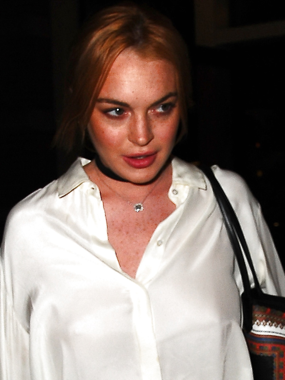 Lindsay Lohan ... Night Out In SoHo Area #23264202