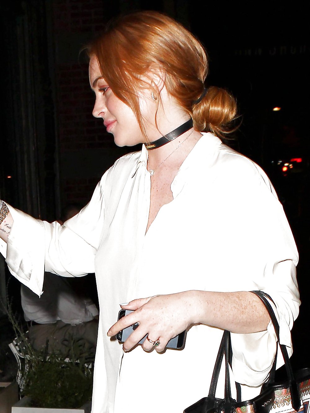 Lindsay Lohan ... Night Out In SoHo Area #23264226
