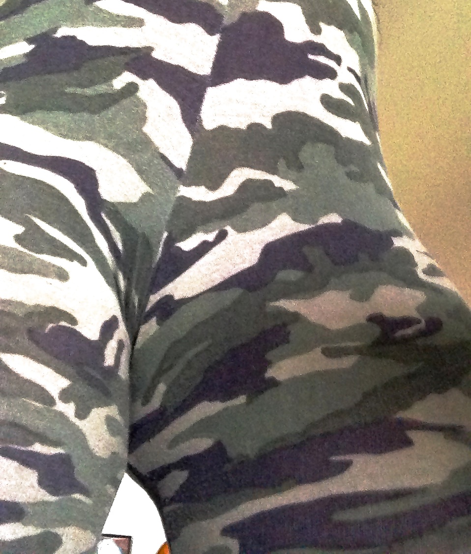 Heißeste Army Camo Teen Ass In Strumpfhosen Kurvige #39942242