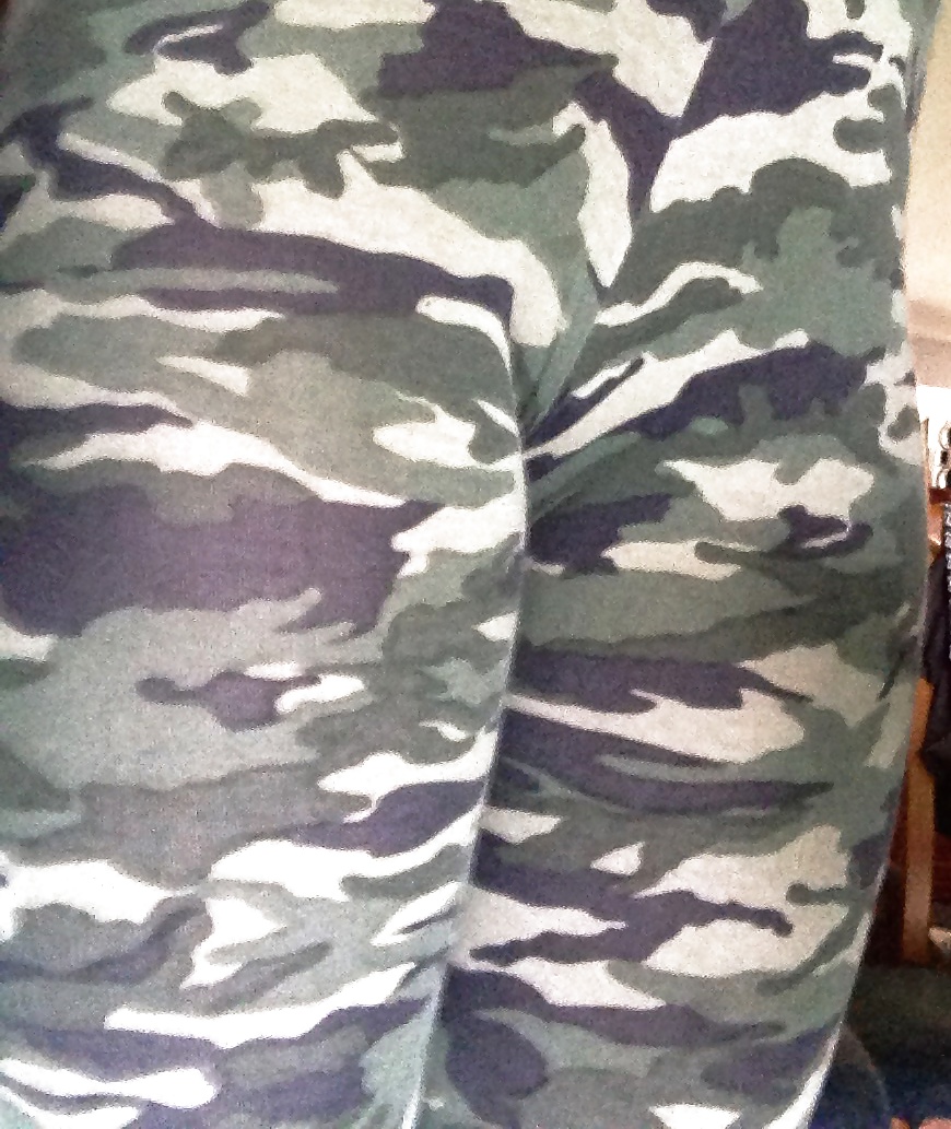 Heißeste Army Camo Teen Ass In Strumpfhosen Kurvige #39942261