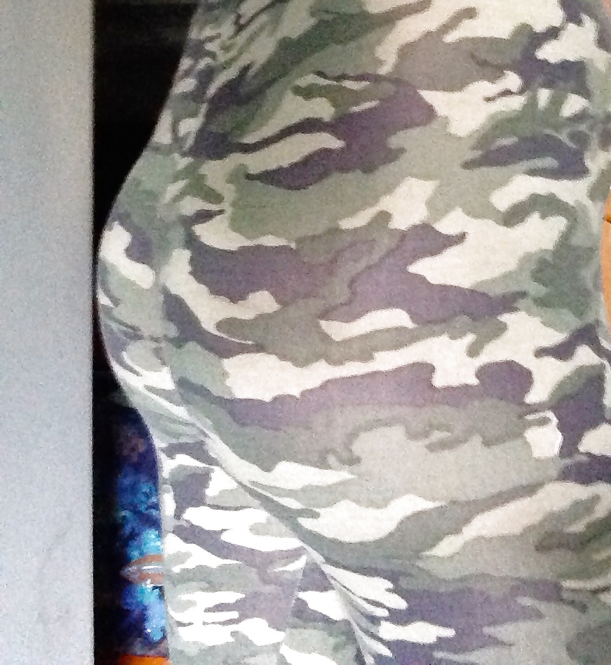 Hottest army camo teen ass in tights curvy #39942374