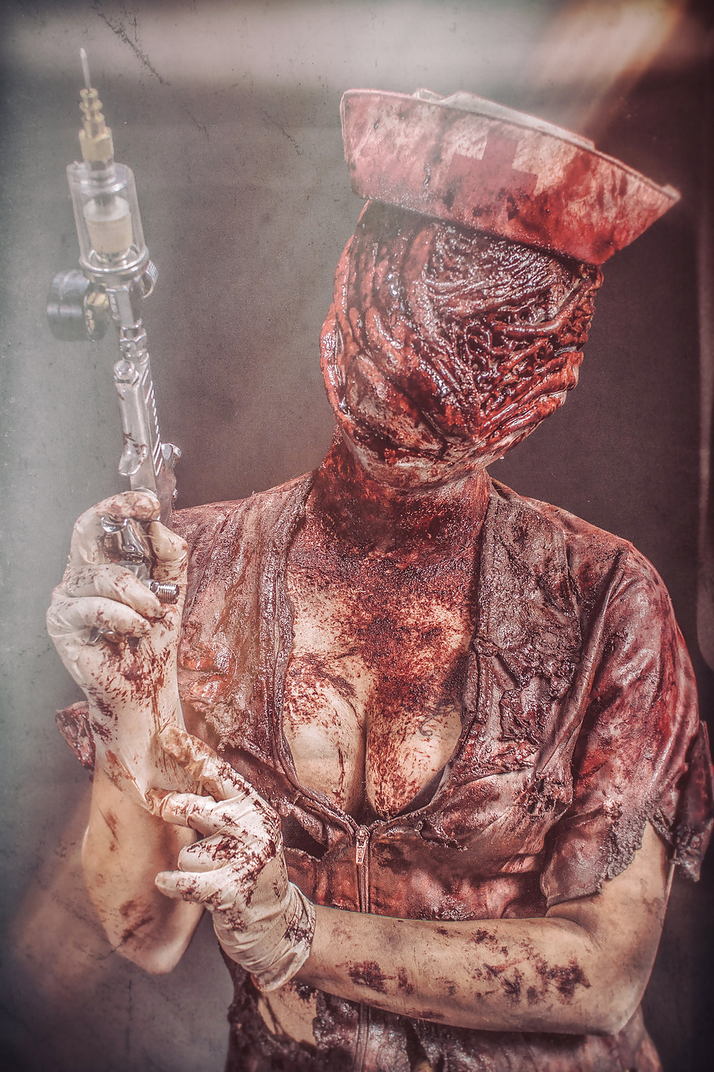 Silent Hill Nurse Cosplay #26659088