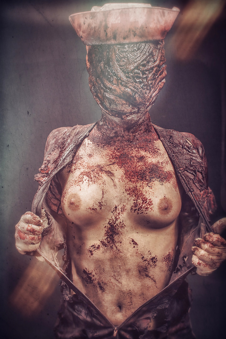 Silent Hill Nurse Cosplay #26659145