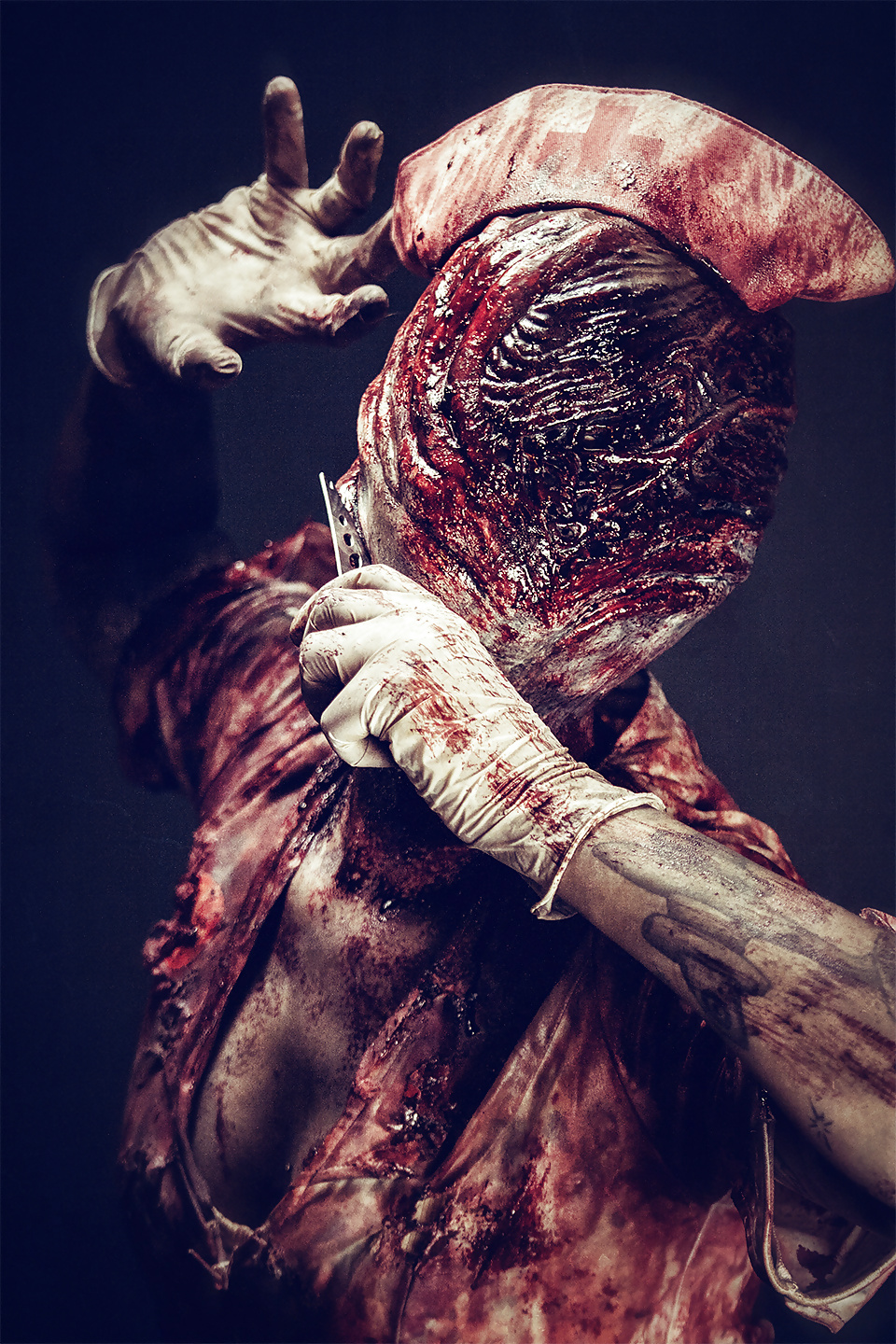 Silent Hill Nurse Cosplay #26659209