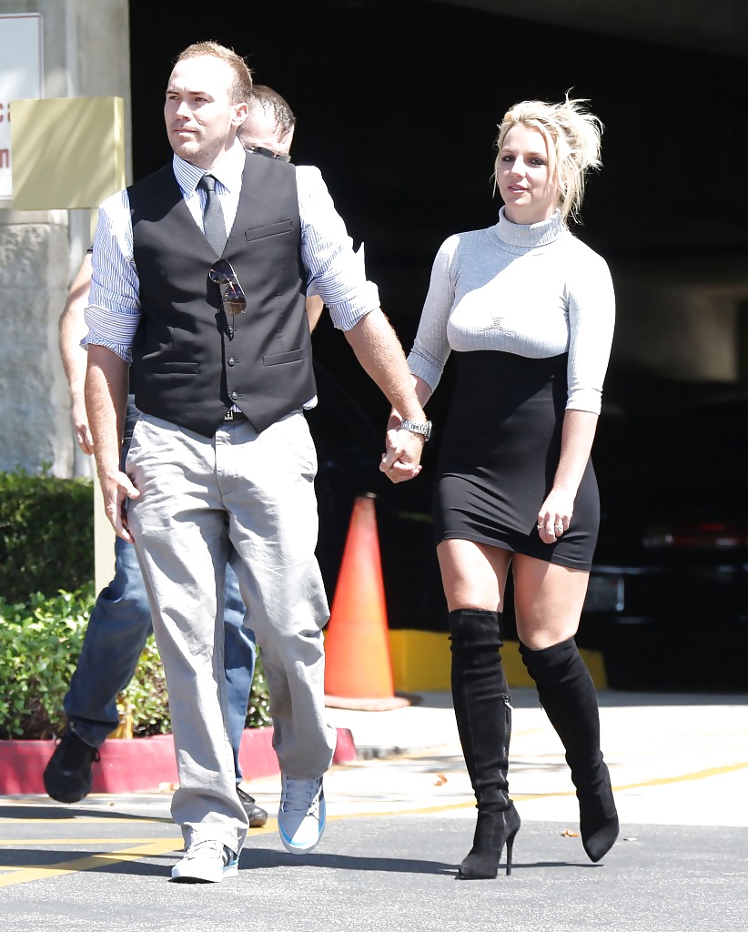 Britney went to church in nice dress #28124284