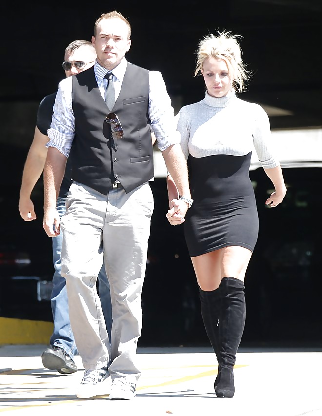 Britney went to church in nice dress #28124393
