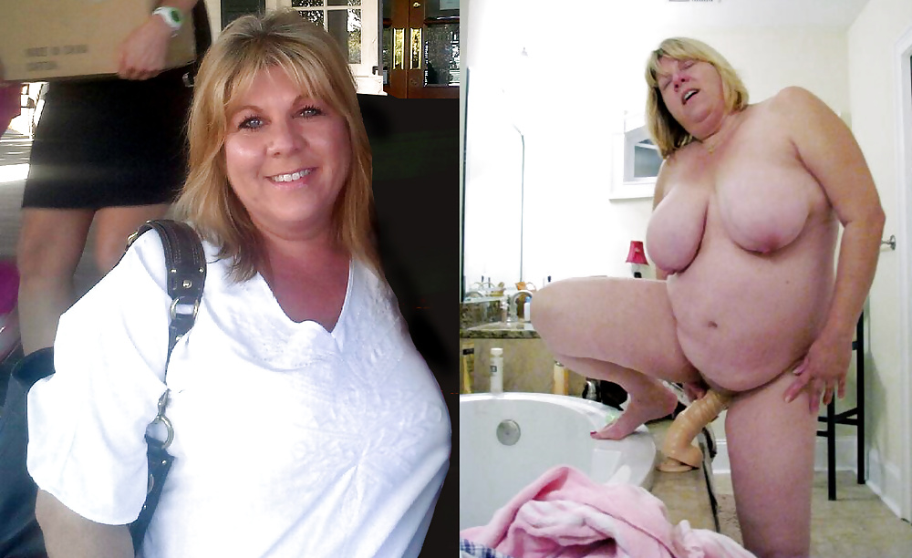 Chubby Wife Marie Before After BJ & Facials #27785363