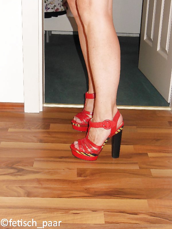 New red Heels #39494406