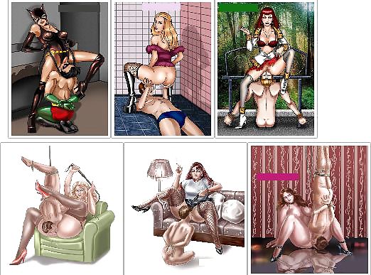 Femdom Art and Cartoons #23857935